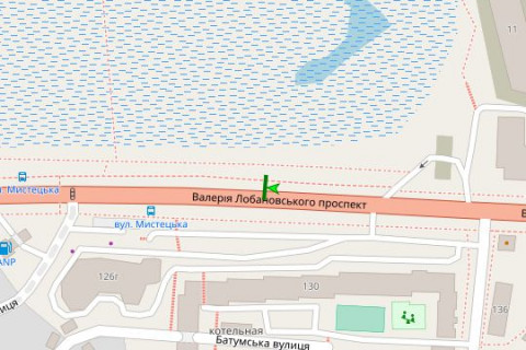 Scrolller, Scroll A in Kyiv, 2.3x3.14  Лобановського Валерія просп. (Червонозоряний просп.), №2 від АЗС (№2 від АЗС у напрямку Севастопольської пл.) - 127650 scheme