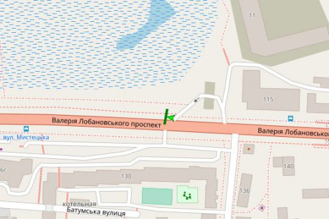 Scrolller, Scroll A in Kyiv, 2.3x3.14  Лобановського Валерія просп. (Червонозоряний просп.), №1 від АЗС (№1 від АЗС у напрямку Севастопольської пл.) - 94944 scheme