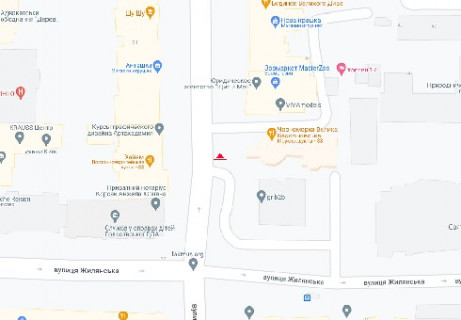 Citylight B in Kyiv, 1.04X1.7  Велика Васильківська вул., 56 (зворотній бік екрану) scheme