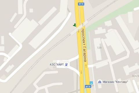 Prismatron, Prism A in Kyiv, 3x6  Лугова вул., №2 навпроти ТЦ "Караван" (у напрямку  вул.Автозаводської) - 55373 scheme