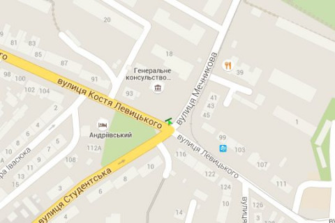 Scrolller, Scroll A in Lviv, 2.3x3.14  Illi Mecnikova st. - Levic'kogo K. st. - 128254 scheme