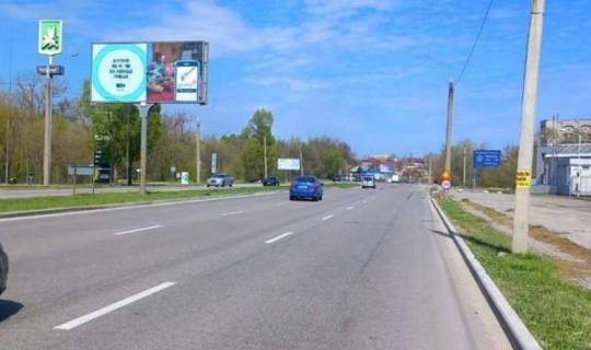 Billboard A in Zaporizhzhya, 3x6  Naberezna magistral', r. Moskovka Photo 1