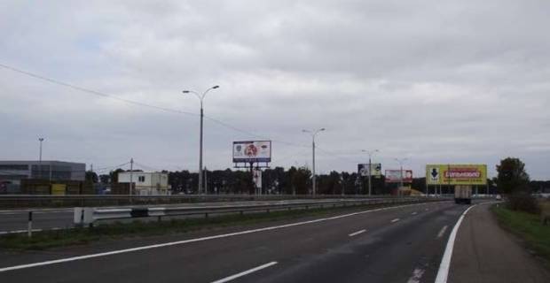 Billboard B in Zaporizhzhya, 3x6  Київ - Чернігів, 15 км + 310 м (зліва в  напр. м.Чернігова) Photo 1