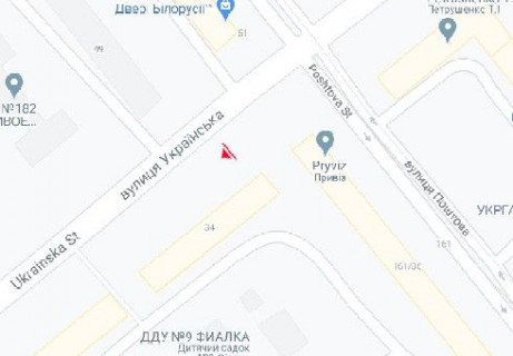 Prismatron, Prism A in Zaporizhzhya, 3x6  Українська вул., 34 - 654800 scheme