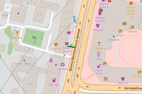 Scrolller, Scroll A in Kyiv, 1.2x1.8  Велика Васильківська вул.,  6; Банк "ВТБ",  "Arena-city") - 127835 scheme