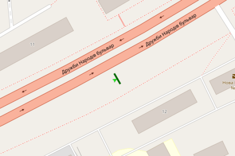 Scrolller, Scroll A in Kyiv, 2.3x3.14  Миколи Міхновського бульв., , 12 - 55324 scheme