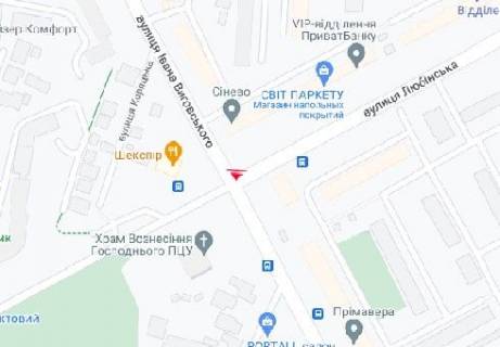 Scrolller, Scroll A in Lviv, 2.3x3.14  Виговського вул. (Івана Виговського вул.) - Любінська вул. - 617321 scheme