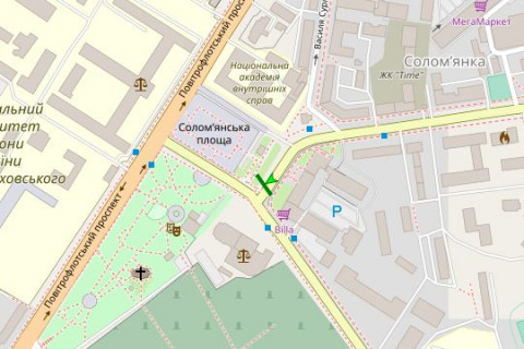 Scrolller, Scroll A in Kyiv, 2.3x3.14  Василя Липковського вул., 45, навпроти - Солом`янська пл., 1 - 71858 scheme