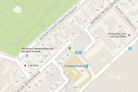 Scrolller, Scroll A in Lviv, 2.3x3.14  Петра Дорошенко вул., 45 - 128266 scheme