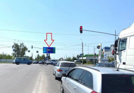 Billboard A in Lutsk, Нестандарт  Дубновская ул. Глушец Photo 1