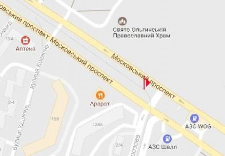 Prismatron, Prism A in Kharkiv, 3x6  Героїв Харкова просп. (Московський просп.) - Морозова вул. - 568735 scheme