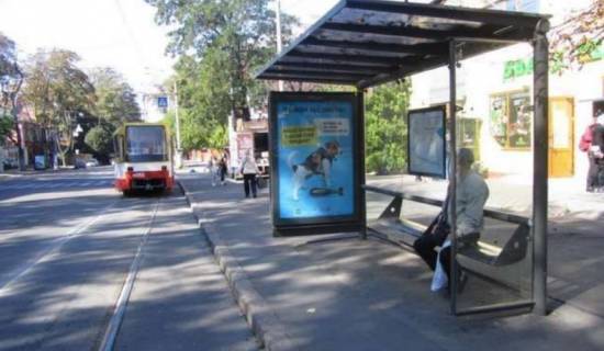 Non-Standard A in Odessa, 1.2x1.8  Успенська вул. - Леонтовича вул. (Белінського вул.) - Лідерсівський бульв. (остановка) Photo 1