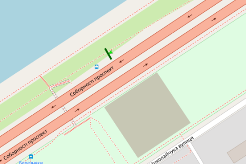 Scrolller, Scroll A in Kyiv, 2.3x3.14  Соборності просп. (Возз`єднання просп.), (Возз`єднання) - 44558 scheme