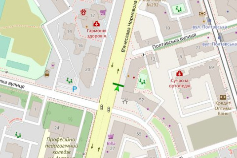 Scrolller, Scroll A in Kyiv, 2.3x3.14  Чорновола В`ячеслава вул., 29А - 44502 scheme