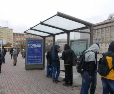 Citylight A in Cherkasy, 1.2x1.8  Soborna pl., (zupinka) Photo 1