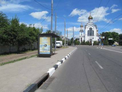 Citylight B in Vasylivka, 1.2x1.8  Nauki prosp. (Lenina prosp.) - Derev`anka st., (zupinka) Photo 1