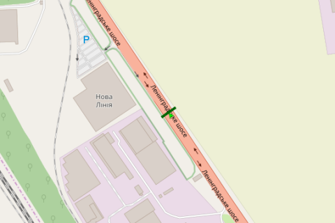 Non-Standard A in Vasylivka, 3x24  Kiiv - Odesa (viizd z Odessy v naav. Kieva) scheme