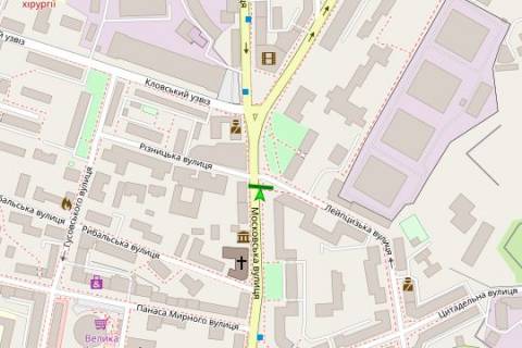 Scrolller, Scroll A in Kyiv, 1.2x1.8  Moskovs'ka st., 37/2 - 273096 scheme
