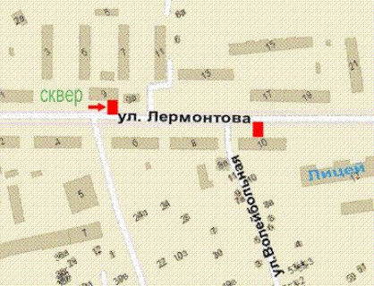 Backlight B in Krivy Rig, 1.2x1.8  Lermontova st., 9 scheme