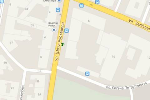 Backlight A in Lviv, 1.2x1.8  Sota Rustaveli st., 4 scheme