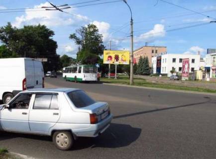 Billboard A in Cherkasy, 3x6  Smilans'ka st., 137 - Peremogi pl. - Himikiv prosp. - Peremogi prosp. Photo 1