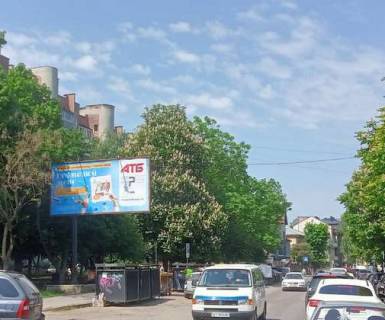 Billboard B in Ivano-Frankivsk, 3x6  Ukrayinsʹkoyi Peremohy st., 30 Photo 4