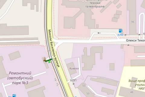 Billboard B in Kyiv, 3x6  Mikoli Vasilenka st., naproti No5 scheme