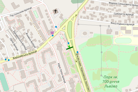 Non-Standard A in Lviv, 1.2x1.8  Вячеслава Чорновола просп., 103 scheme