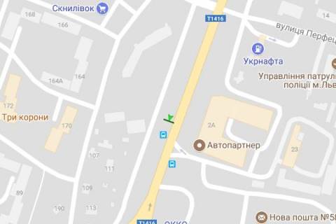 Prismatron, Prism A in Lviv, 3x6  Kul'parkivs'ka st., 158-v (prizma) - 404985 scheme