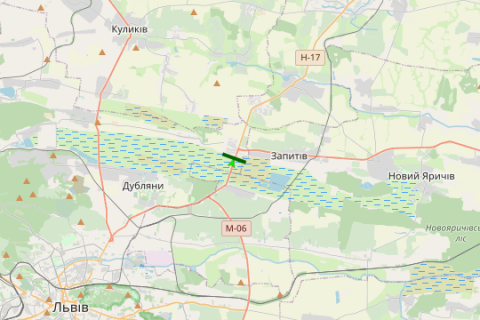 Non-Standard A in Vasylivka, 3x18  Kiiv - Cop, km. 527+157 (9 km. vid L'vova, v naav. Kieva) scheme