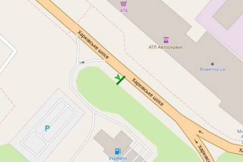 Billboard A in Kyiv, 3x6  Harkivs'ke sose, 201-203, naproti scheme