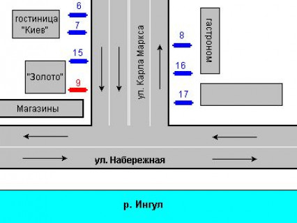 Backlight B in Kropyvnytskyi (Kirovograd), 1.2x1.8  Velika Perspektivna st., 60 scheme