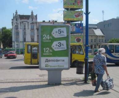 Citylight A in Lviv, 1.2x1.8  Gorodoc'ka st., 175 (POLITIKA NI) Photo 1