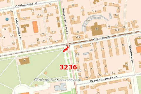 Prismatron, Prism B in Krivy Rig, 3х6  Metalurgiv prosp. - Sobornosti st. (prizma) - 271370 scheme