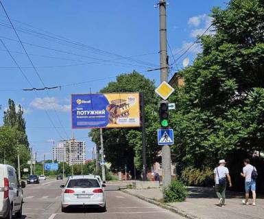 Billboard A in Kropyvnytskyi (Kirovograd), 3x6  Vinnicenka prosp. - Sul'ginih st. (Kalinina st.) Photo 1
