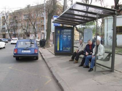 Backlight A in Odessa, 1.2x1.8  D'ogtarna st. - Sepnij prov. - Tiraspol's'ka st. - Uspens'ka st. (ostanovka) Photo 1