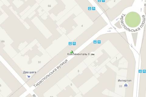 Non-Standard B in Odessa, 1.2x1.8  Тираспольська вул., 4 (остановка) scheme