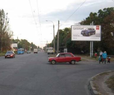 Billboard A in Cherkasy, 3x6  Cigirins'ka st. - Simirenkivs'ka st. (Rabokona st.) Photo 1