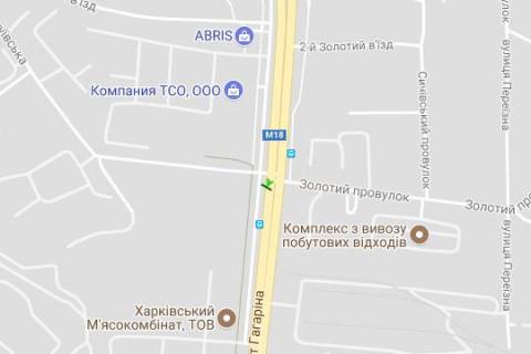 Scrolller, Scroll A in Kharkiv, 2.3x3.14  Gagarina prosp. - Cuguivs'ka st. - 128561 scheme