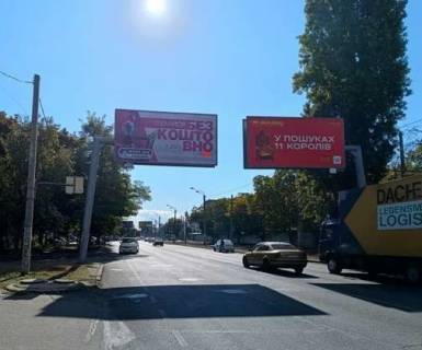 Billboard B in Odessa, 3x6  Lustdorfs'ka doroga, 55 Photo 1