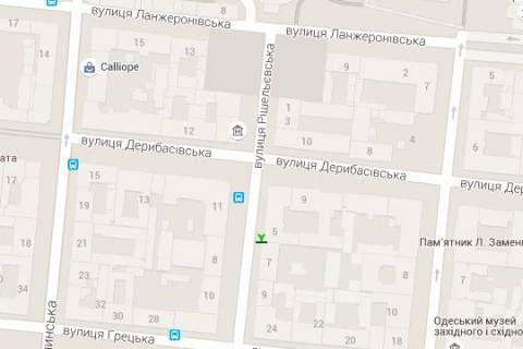 Citylight A in Odessa Risel'evs'ka st., 5 scheme