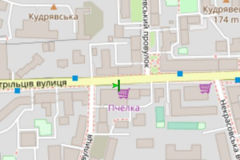 Scrolller, Scroll A in Kyiv, 2.3x3.14  Січових стрільців вул., 49 - 74173 scheme