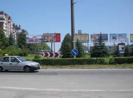 Billboard A in Ternopil, 3x6  Zluki prosp. - Evgena Konoval'ca st. Photo 1
