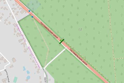 Non-Standard A in Kyiv, 3x24  Kiiv - Kovel',  08km+200m vid Kieva (u napramku  Kieva) scheme
