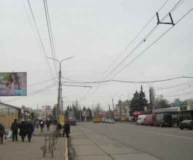 Billboard B in Sumi, 3x6  1-a Naberezna r. Strilki st. Photo 1