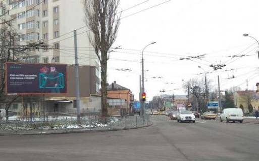 Billboard A in Rivne, 3x6  Soborna st. - Kocubins'kogo st. (v bik slahoprovodu) Photo 1
