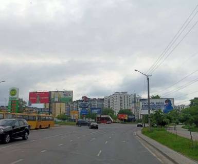 Billboard B in Ivano-Frankivsk, 3x6  Oleksandra Dovzenka st. - Suhomlins'kogo st. (prava) Photo 1