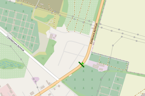 Billboard B in Bila Tserkva, 3x6  Kiivs'ka st., v'izd/viizd z mista scheme