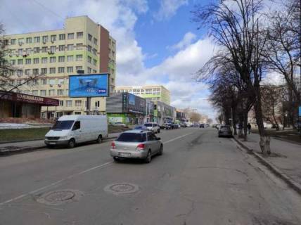 Billboard B in Vasylivka, 3x6  Zamostans'ka
 st. (50-ricca Peremogi bul'v.), 36 Photo 1