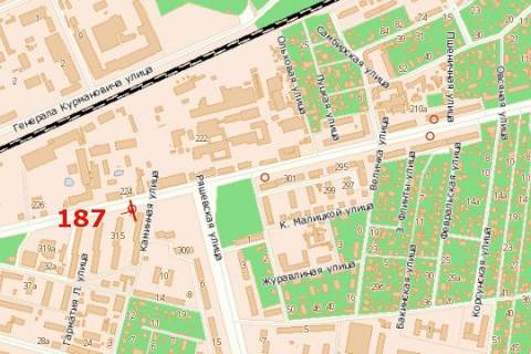 Billboard A in Vasylivka Gorodoc'ka st., 224 (v centr) scheme